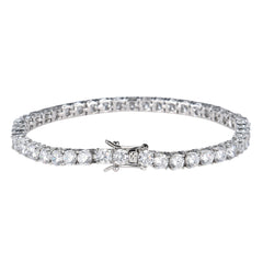 Tennis Chain Copper Zircon Bracelet