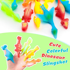 Slingshot Dino-Launch Finger Fun: Toy